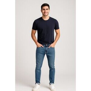 Abercrombie & Fitch Men's Jeans Size 33W x 34L Blue Felix Super Skinny Med Denim